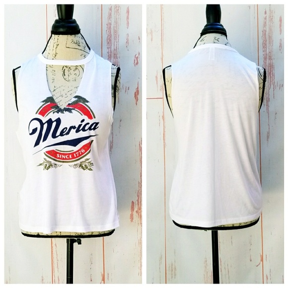 Bella Canvas Tops - Merica tank